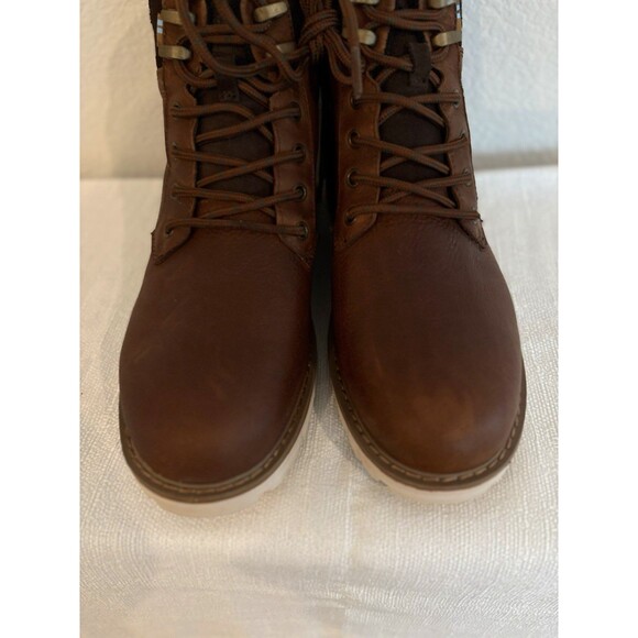 Toms Ashland 2.0 Mens Peanut Leather Casual Comfortable Ankle Boots Size 9.5 main image 6